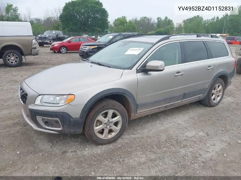 2013 Volvo Xc70 3.2 Premier Plus VIN: YV4952BZ4D1152831 Lot: 42468858