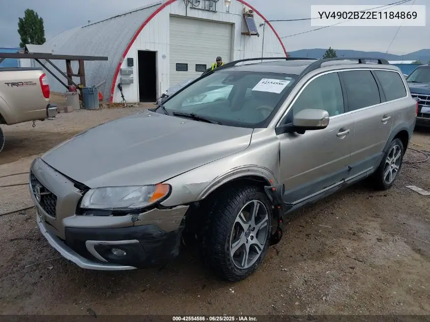 2014 Volvo Xc70 T6 Premier Plus VIN: YV4902BZ2E1184869 Lot: 42554586