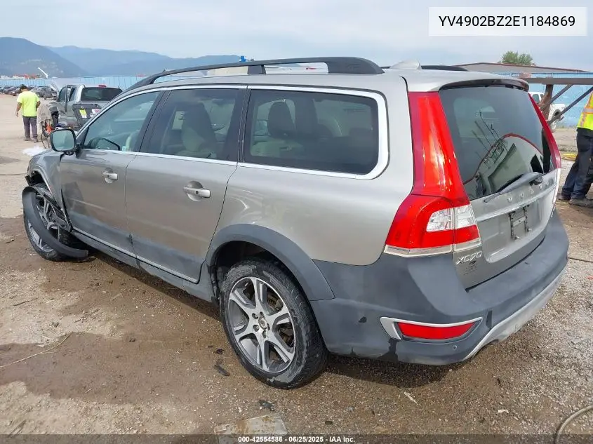 2014 Volvo Xc70 T6 Premier Plus VIN: YV4902BZ2E1184869 Lot: 42554586