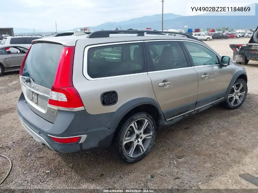 2014 Volvo Xc70 T6 Premier Plus VIN: YV4902BZ2E1184869 Lot: 42554586