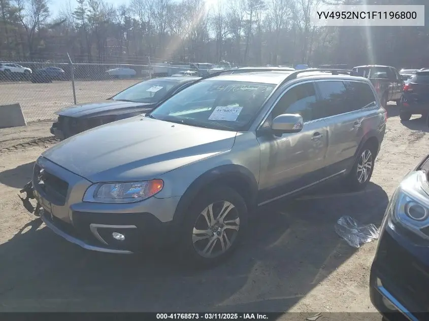 2015 Volvo Xc70 3.2 Premier Plus VIN: YV4952NC1F1196800 Lot: 41768573