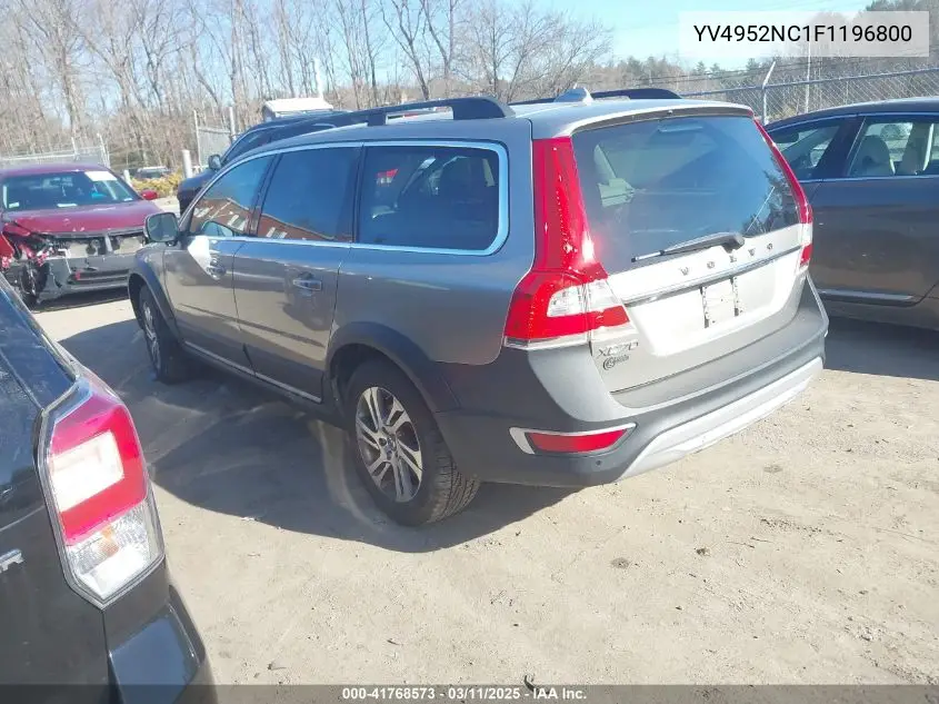 2015 Volvo Xc70 3.2 Premier Plus VIN: YV4952NC1F1196800 Lot: 41768573