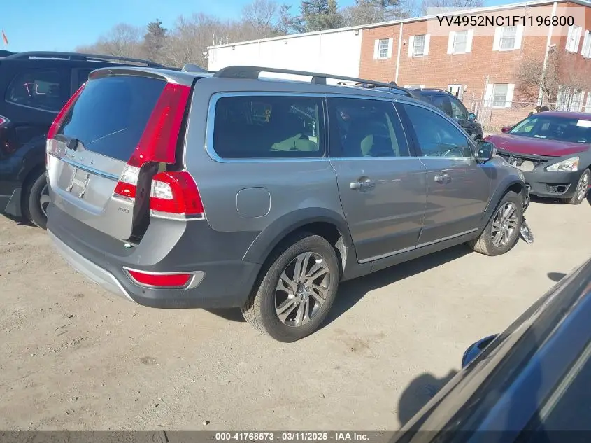 2015 Volvo Xc70 3.2 Premier Plus VIN: YV4952NC1F1196800 Lot: 41768573