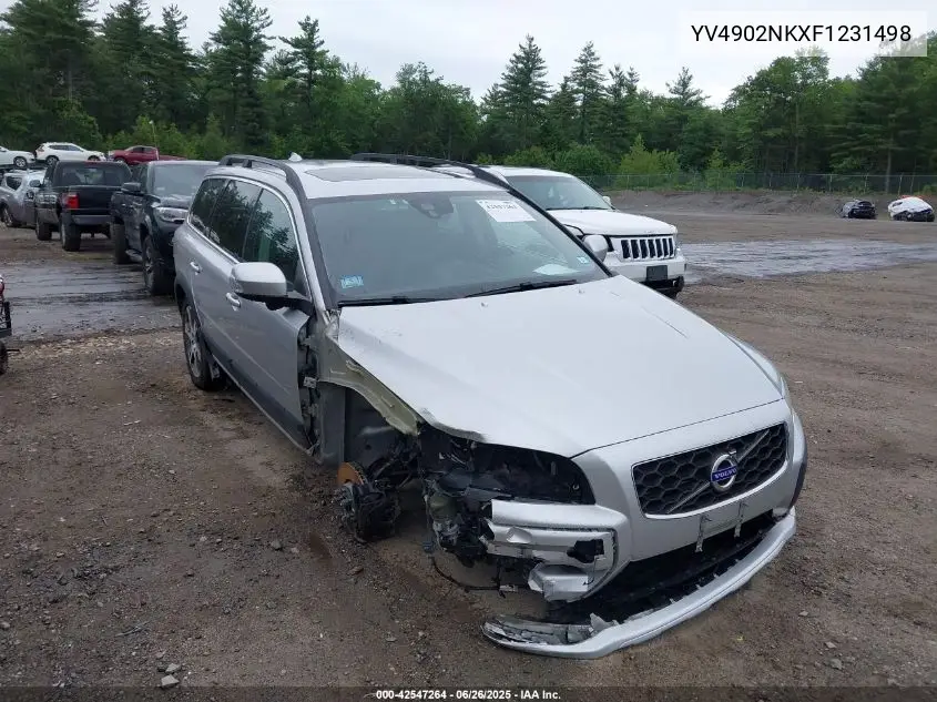 2015 Volvo Xc70 T6 VIN: YV4902NKXF1231498 Lot: 42547264
