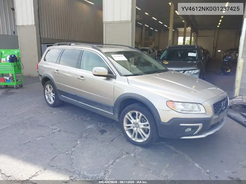 2016 Volvo Xc70 T5 Premier VIN: YV4612NK0G1237425 Lot: 42476626