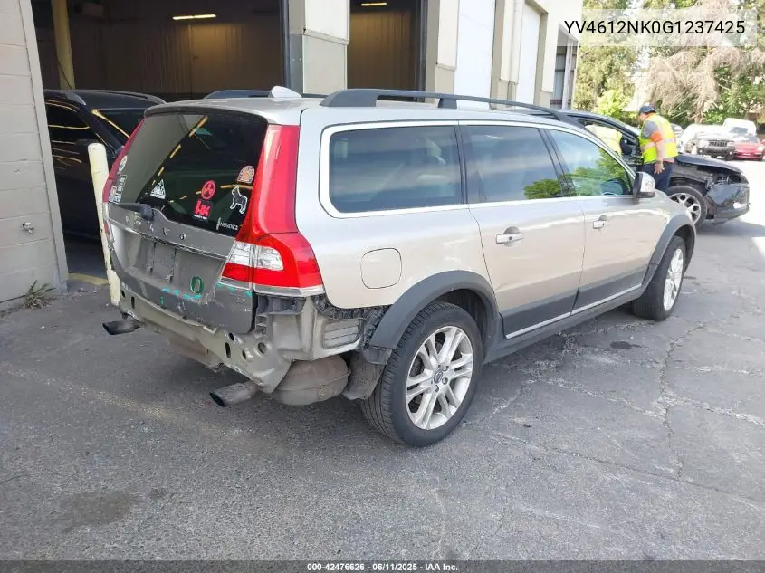 2016 Volvo Xc70 T5 Premier VIN: YV4612NK0G1237425 Lot: 42476626