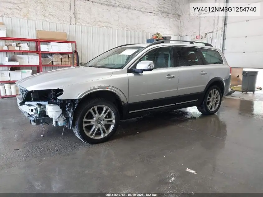 2016 Volvo Xc70 T5 Platinum VIN: YV4612NM3G1254740 Lot: 42510788