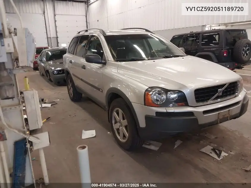 2005 Volvo Xc90 2.5T Awd VIN: YV1CZ592051189720 Lot: 41904574