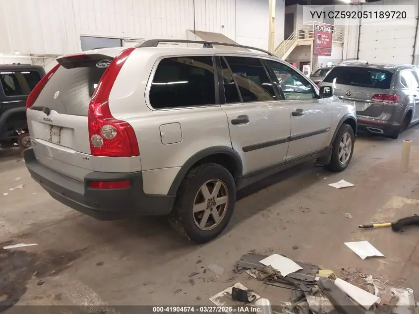 2005 Volvo Xc90 2.5T Awd VIN: YV1CZ592051189720 Lot: 41904574