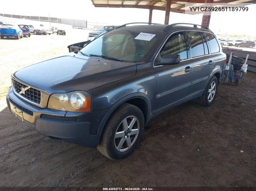 2005 Volvo Xc90 2.5T Awd VIN: YV1CZ592651189799 Lot: 42552773