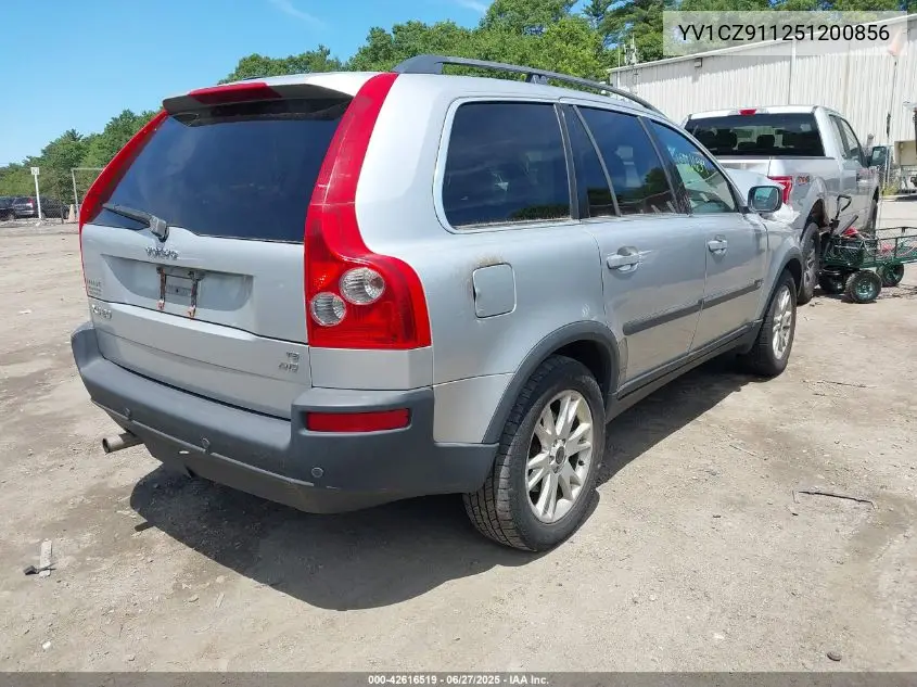 2005 Volvo Xc90 2.5T Awd VIN: YV1CZ911251200856 Lot: 42616519
