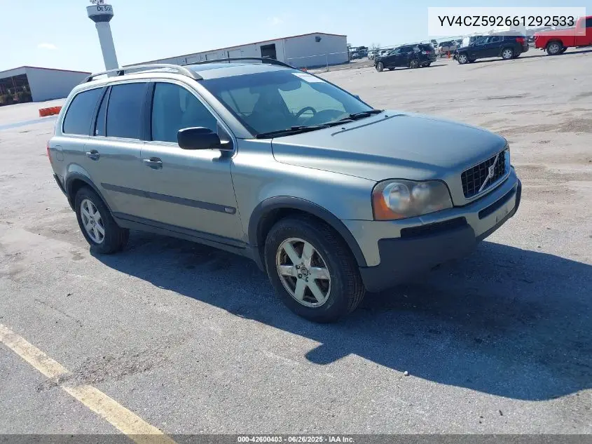 2006 Volvo Xc90 2.5T VIN: YV4CZ592661292533 Lot: 42600403