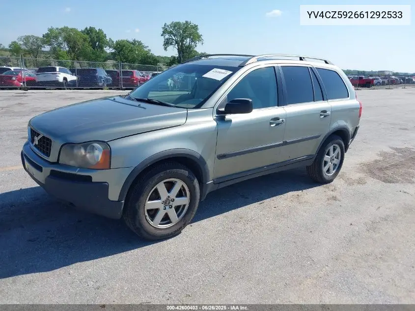 2006 Volvo Xc90 2.5T VIN: YV4CZ592661292533 Lot: 42600403