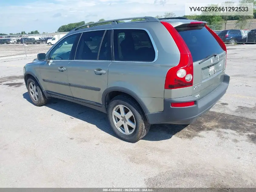 2006 Volvo Xc90 2.5T VIN: YV4CZ592661292533 Lot: 42600403