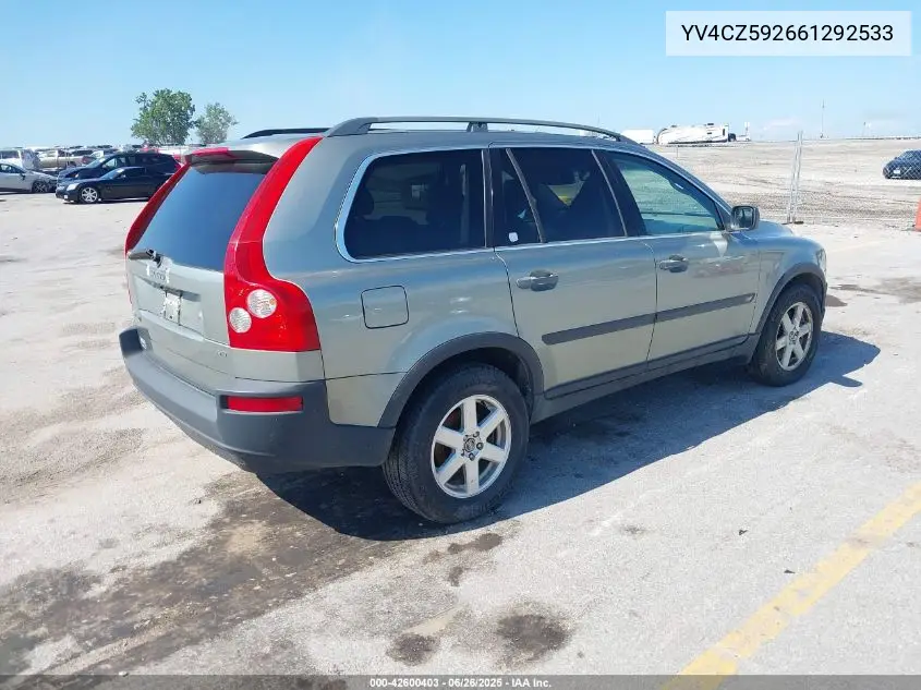 2006 Volvo Xc90 2.5T VIN: YV4CZ592661292533 Lot: 42600403