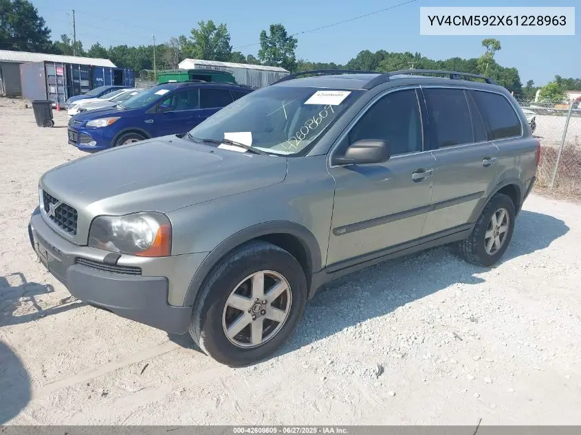 2006 Volvo Xc90 2.5T VIN: YV4CM592X61228963 Lot: 42608609