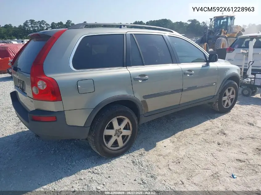 2006 Volvo Xc90 2.5T VIN: YV4CM592X61228963 Lot: 42608609