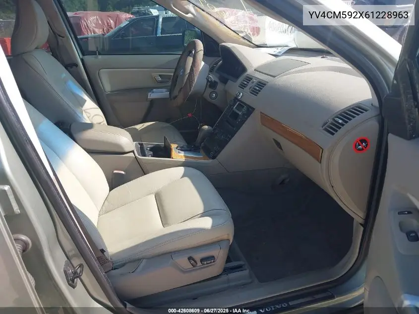 2006 Volvo Xc90 2.5T VIN: YV4CM592X61228963 Lot: 42608609
