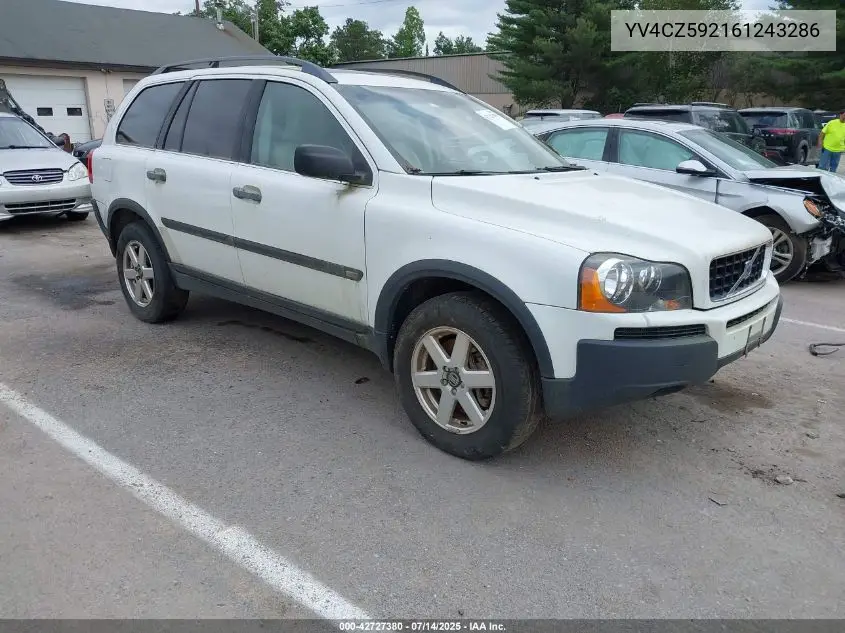 2006 Volvo Xc90 2.5T VIN: YV4CZ592161243286 Lot: 42727380