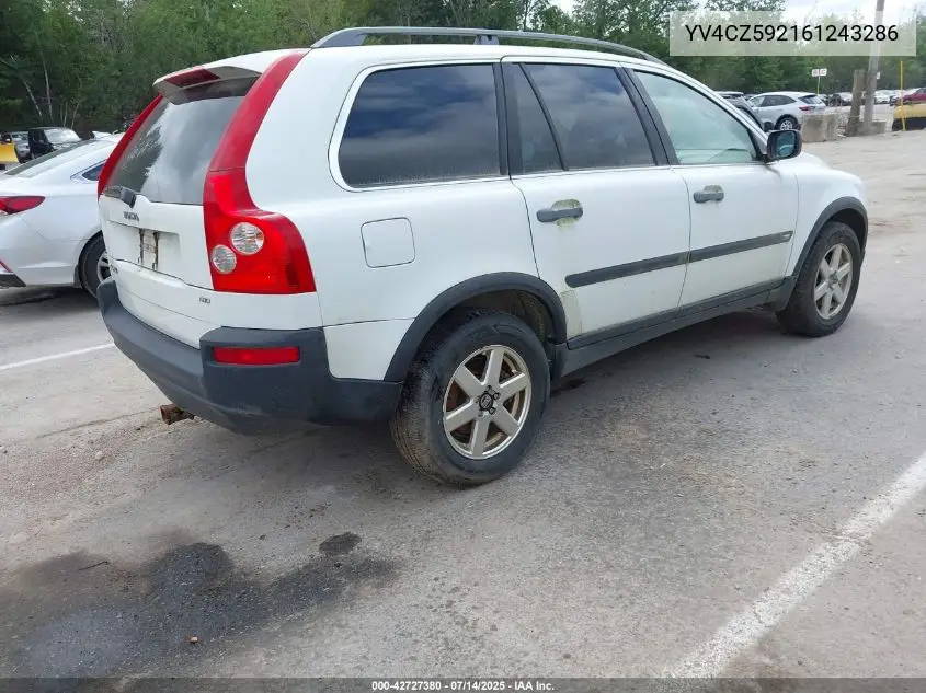 2006 Volvo Xc90 2.5T VIN: YV4CZ592161243286 Lot: 42727380