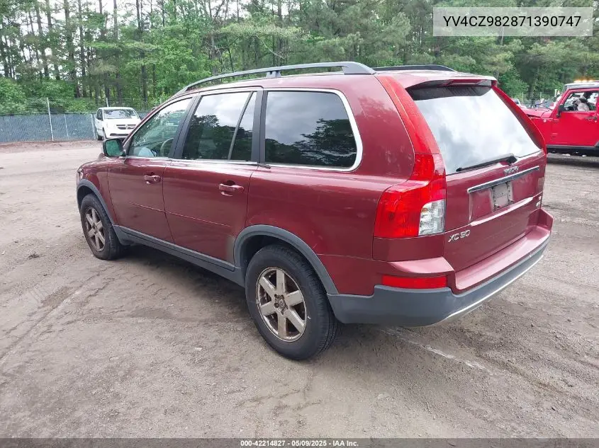2007 Volvo Xc90 3.2 VIN: YV4CZ982871390747 Lot: 42214827