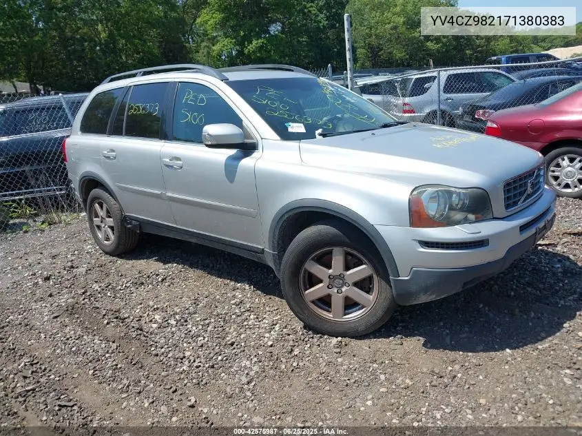 2007 Volvo Xc90 3.2 VIN: YV4CZ982171380383 Lot: 42575987