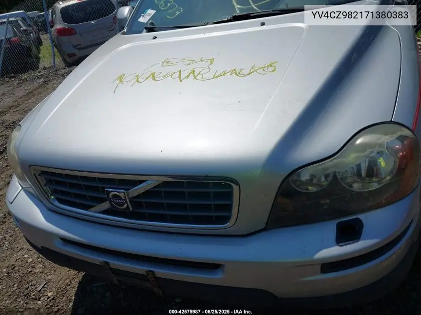 2007 Volvo Xc90 3.2 VIN: YV4CZ982171380383 Lot: 42575987