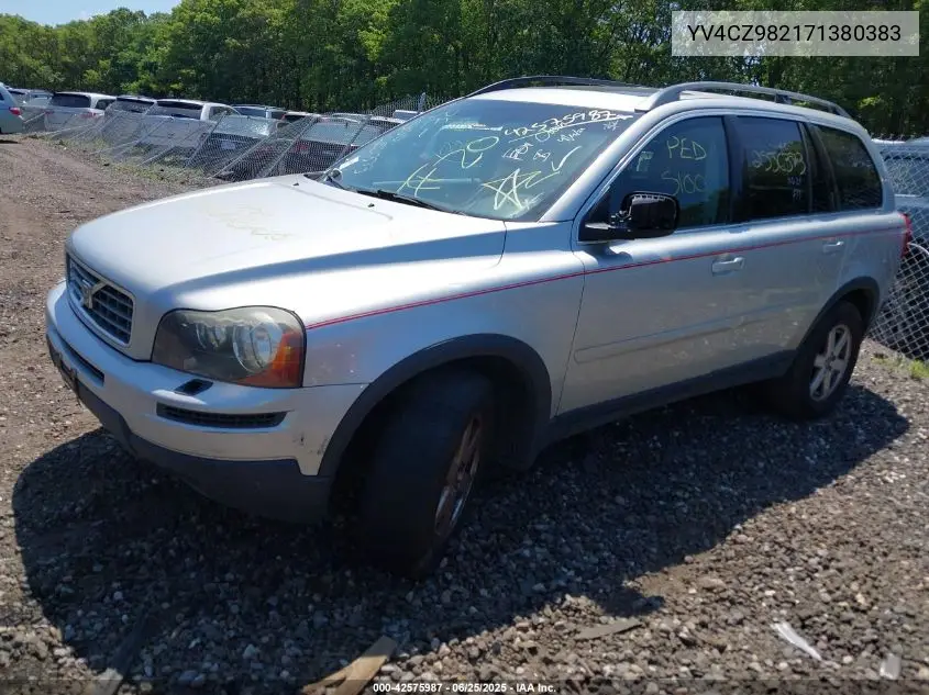 2007 Volvo Xc90 3.2 VIN: YV4CZ982171380383 Lot: 42575987