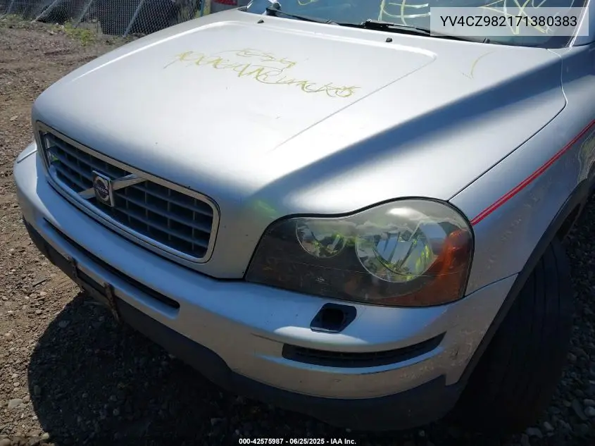 2007 Volvo Xc90 3.2 VIN: YV4CZ982171380383 Lot: 42575987