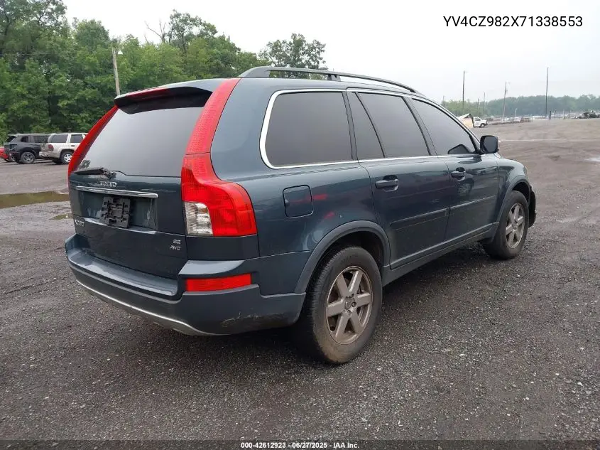 2007 Volvo Xc90 3.2 VIN: YV4CZ982X71338553 Lot: 42612923