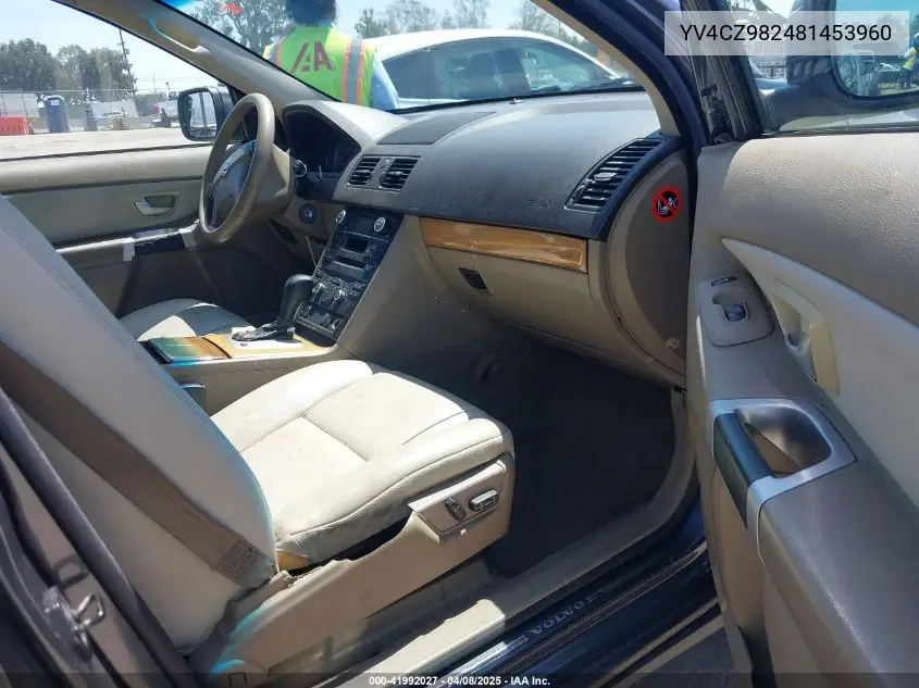 2008 Volvo Xc90 3.2 VIN: YV4CZ982481453960 Lot: 41992027