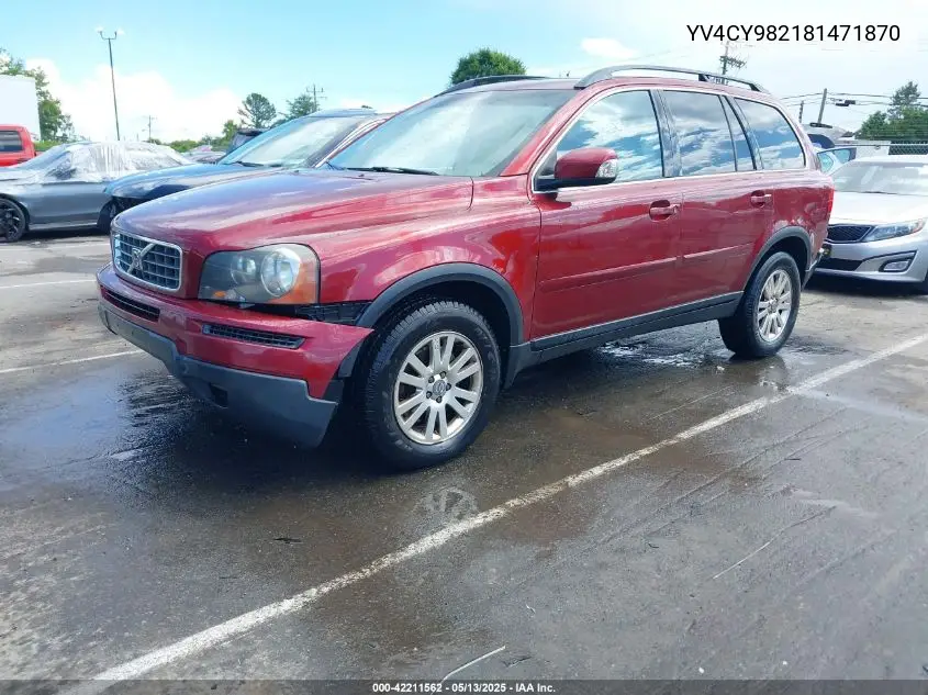 2008 Volvo Xc90 3.2 VIN: YV4CY982181471870 Lot: 42211562