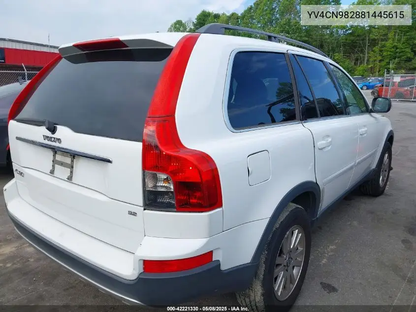2008 Volvo Xc90 3.2 VIN: YV4CN982881445615 Lot: 42221330