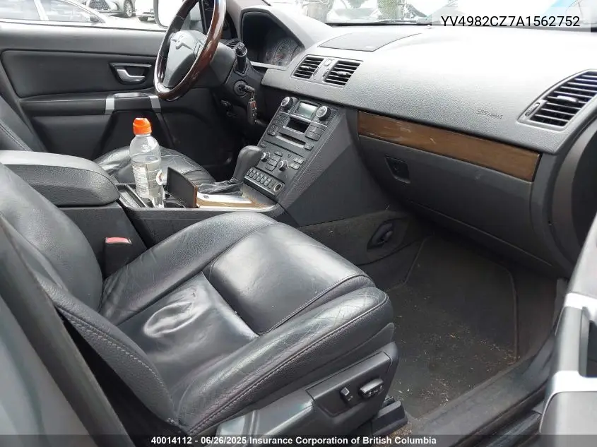2010 Volvo Xc90 VIN: YV4982CZ7A1562752 Lot: 40014112