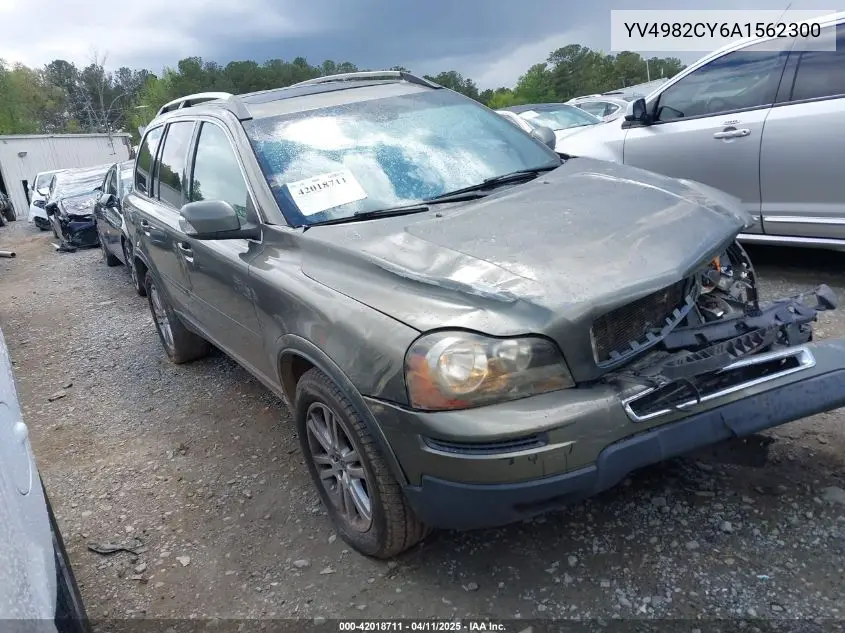 2010 Volvo Xc90 3.2 VIN: YV4982CY6A1562300 Lot: 42018711