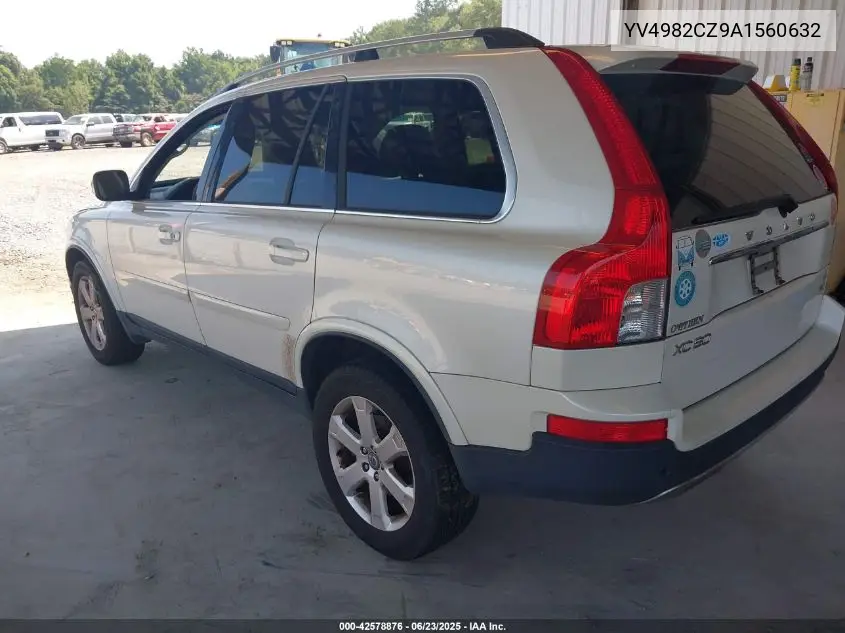 2010 Volvo Xc90 3.2 VIN: YV4982CZ9A1560632 Lot: 42578876