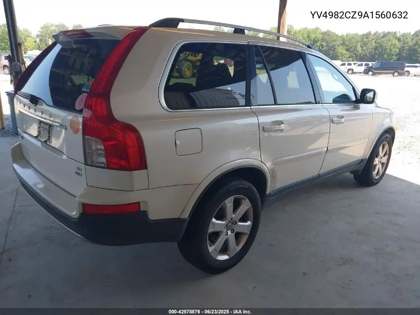 2010 Volvo Xc90 3.2 VIN: YV4982CZ9A1560632 Lot: 42578876
