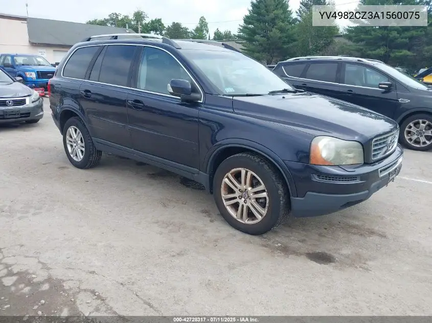2010 Volvo Xc90 3.2 VIN: YV4982CZ3A1560075 Lot: 42728317
