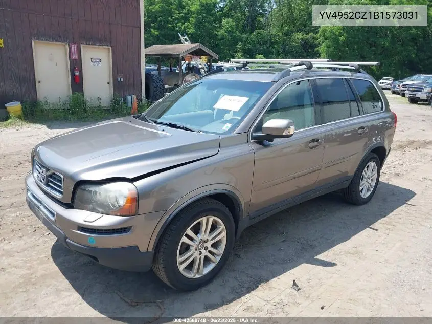 2011 Volvo Xc90 3.2 VIN: YV4952CZ1B1573031 Lot: 42569748