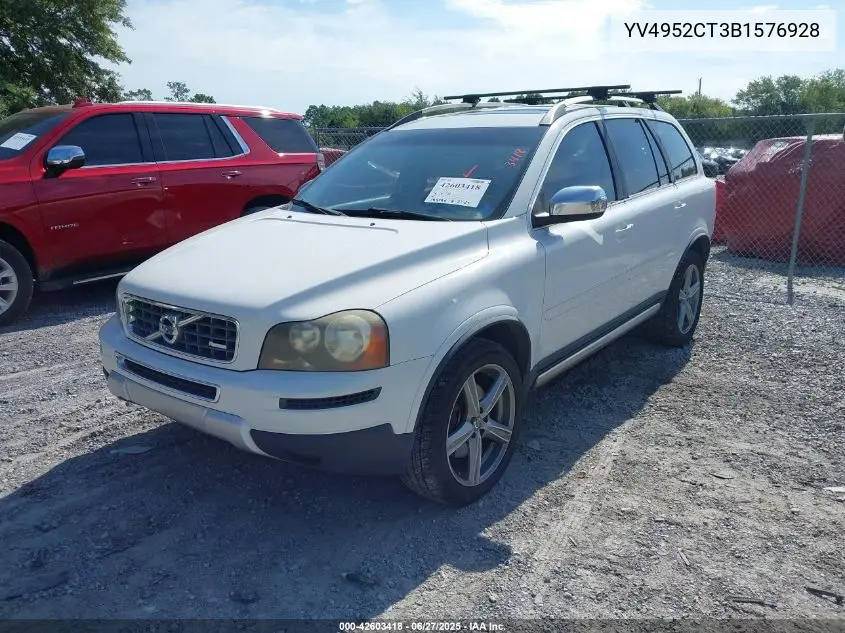 2011 Volvo Xc90 3.2 R-Design VIN: YV4952CT3B1576928 Lot: 42603418