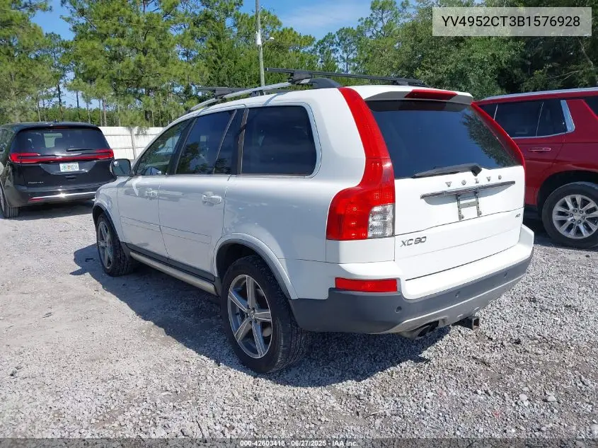 2011 Volvo Xc90 3.2 R-Design VIN: YV4952CT3B1576928 Lot: 42603418