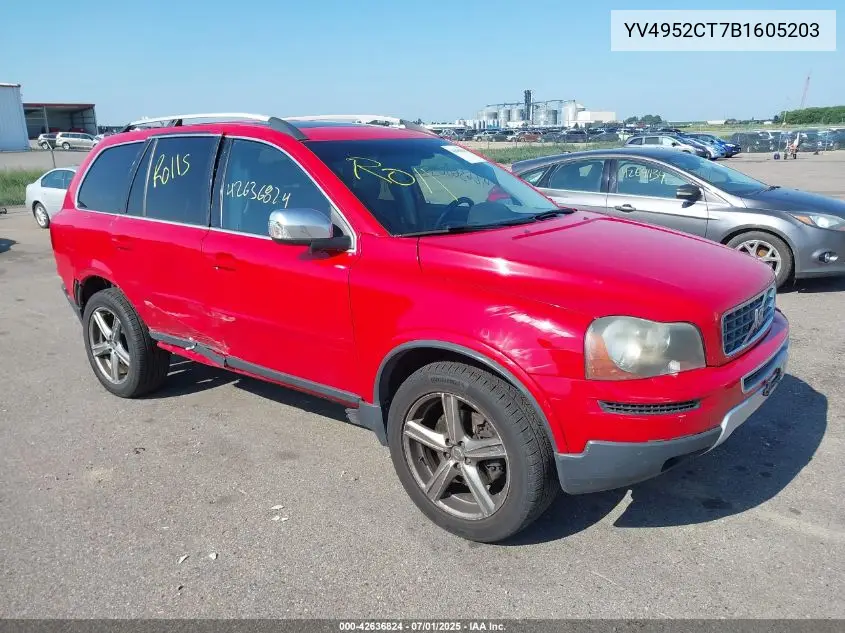 2011 Volvo Xc90 3.2 R-Design VIN: YV4952CT7B1605203 Lot: 42636824