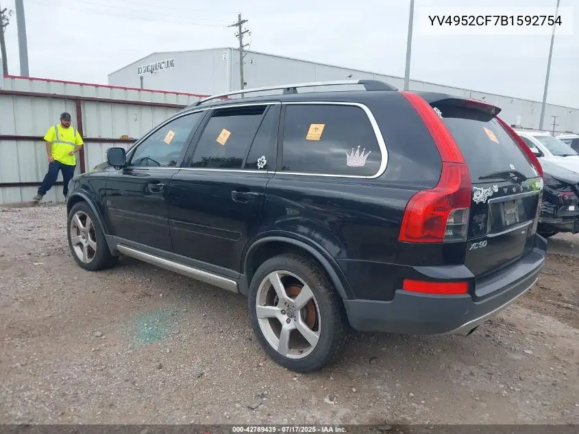 2011 Volvo Xc90 3.2 R-Design VIN: YV4952CF7B1592754 Lot: 42769439