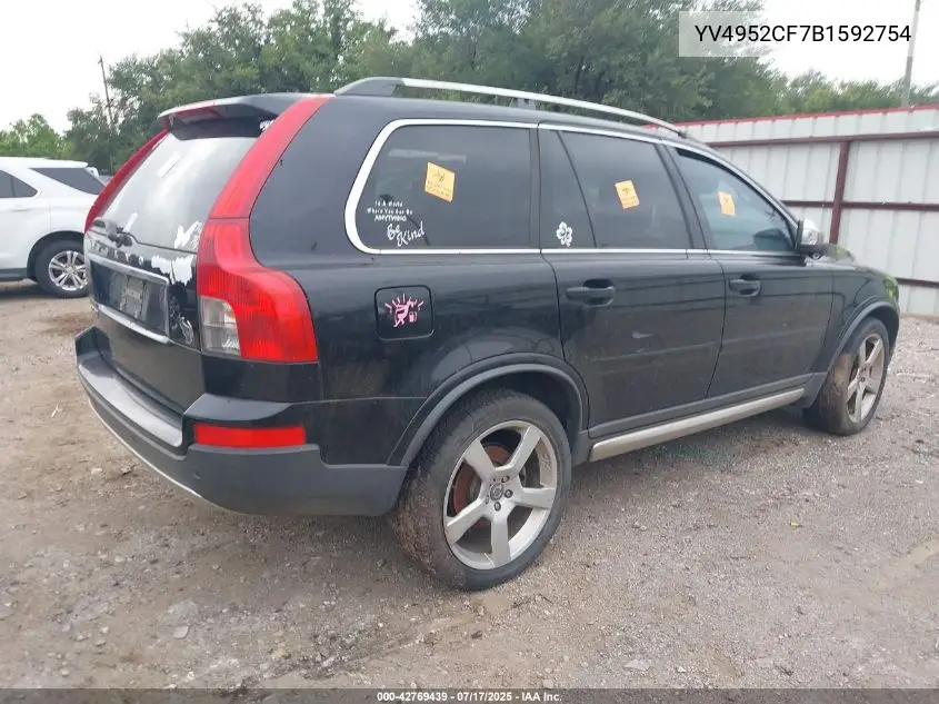 2011 Volvo Xc90 3.2 R-Design VIN: YV4952CF7B1592754 Lot: 42769439