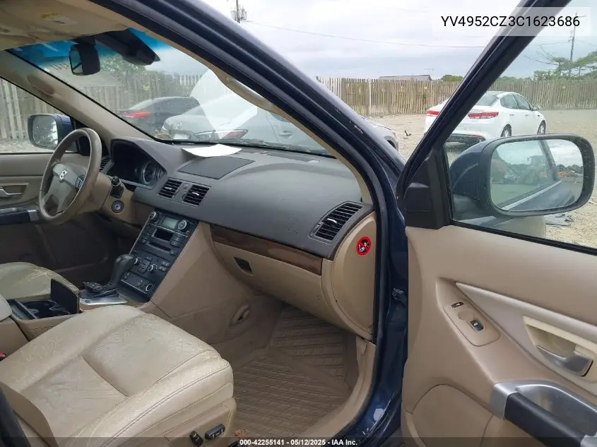 2012 Volvo Xc90 3.2/3.2 Platinum/3.2 Premier Plus VIN: YV4952CZ3C1623686 Lot: 42255141