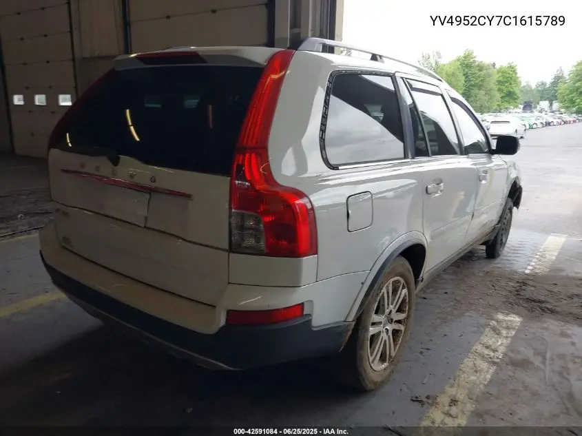 2012 Volvo Xc90 3.2 Platinum VIN: YV4952CY7C1615789 Lot: 42591084