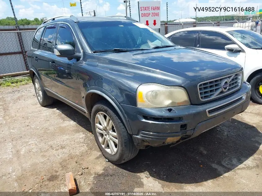 2012 Volvo Xc90 3.2 Platinum VIN: YV4952CY9C1616488 Lot: 42707191