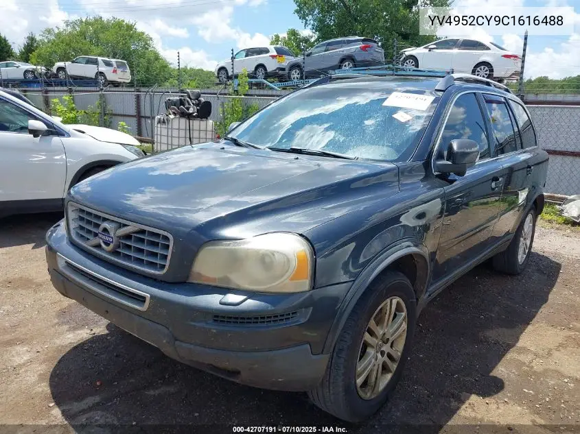 2012 Volvo Xc90 3.2 Platinum VIN: YV4952CY9C1616488 Lot: 42707191
