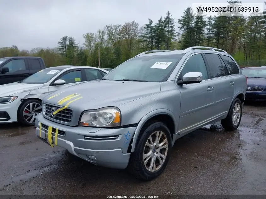 2013 Volvo Xc90 3.2/3.2 Platinum/3.2 Premier Plus VIN: YV4952CZ4D1639915 Lot: 42206226