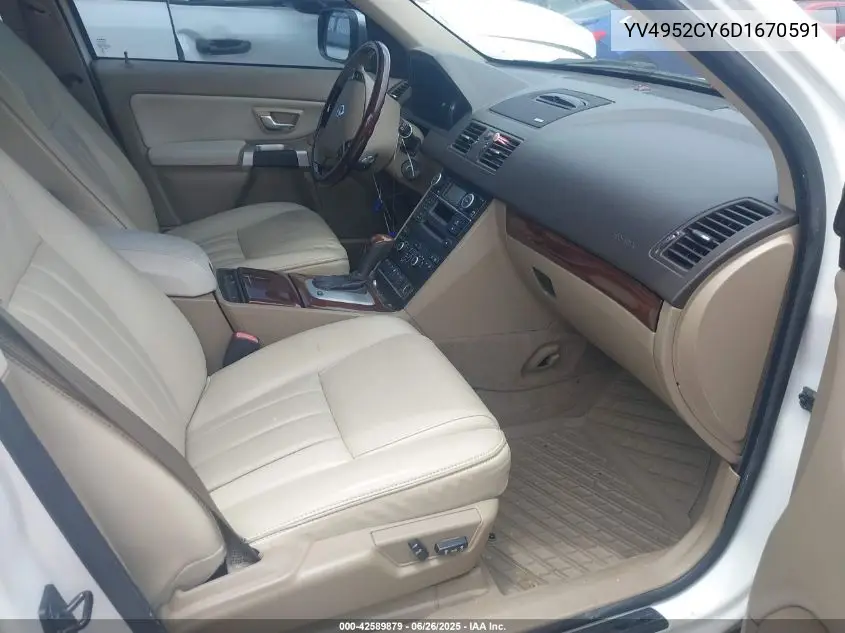 2013 Volvo Xc90 3.2/3.2 Platinum/3.2 Premier Plus VIN: YV4952CY6D1670591 Lot: 42589879